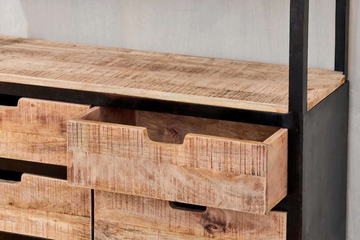 Nkuku Living Room Nermada Shelving Unit 7 Nkuku Living Room Nermada Shelving Unit