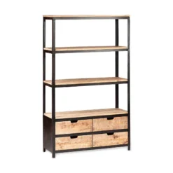Nkuku Living Room Nermada Shelving Unit 15 Nkuku Living Room Nermada Shelving Unit