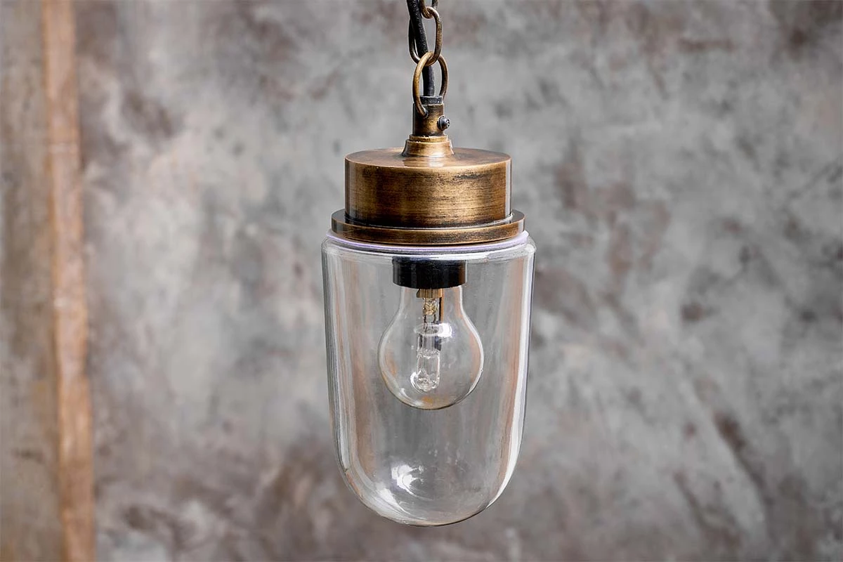 Nkuku New Arrivals Ngari Outdoor Porch Light - Antique Brass 5 Nkuku New Arrivals Ngari Outdoor Porch Light - Antique Brass