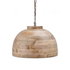 Nkuku Nika Mango Wood Pendant - Large Kitchen & Dining Room 9 Nkuku Nika Mango Wood Pendant - Large Kitchen & Dining Room