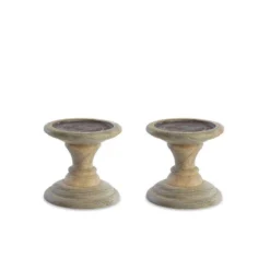 Nkuku Niwari Candle Stick (Set Of 2) Home Accessories