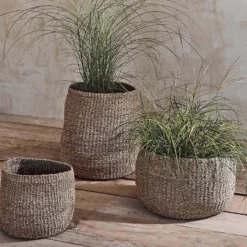 Nkuku Soft Furnishings Noko Seagrass Basket