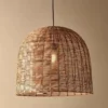 Nkuku Noko Wicker Dome Pendant - Large New Arrivals
