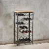 Nkuku Storage & Shelving Obra Industrial Wine Rack - Large
