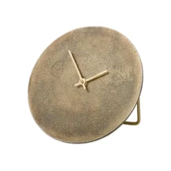 Nkuku Okota Standing Clock - Antique Brass