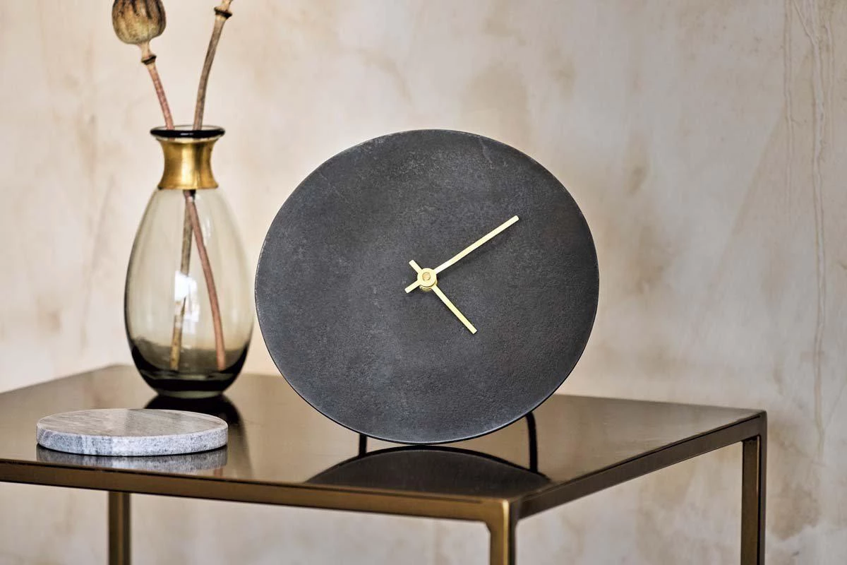 Nkuku Okota Standing Clock - Black Home Accessories 3 Nkuku Okota Standing Clock - Black Home Accessories