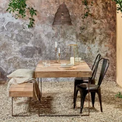 Nkuku Oso Wooden Dining Table - 220cm Kitchen & Dining Room 19 Nkuku Oso Wooden Dining Table - 220cm Kitchen & Dining Room