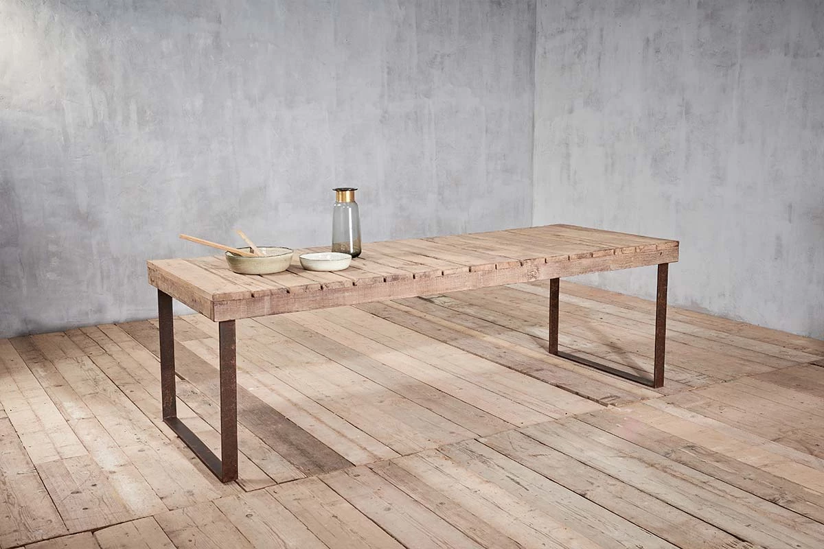 Nkuku Oso Wooden Dining Table - 220cm Kitchen & Dining Room 5 Nkuku Oso Wooden Dining Table - 220cm Kitchen & Dining Room