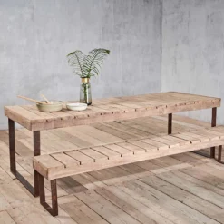 Nkuku Oso Wooden Dining Table - 220cm Kitchen & Dining Room 18 Nkuku Oso Wooden Dining Table - 220cm Kitchen & Dining Room