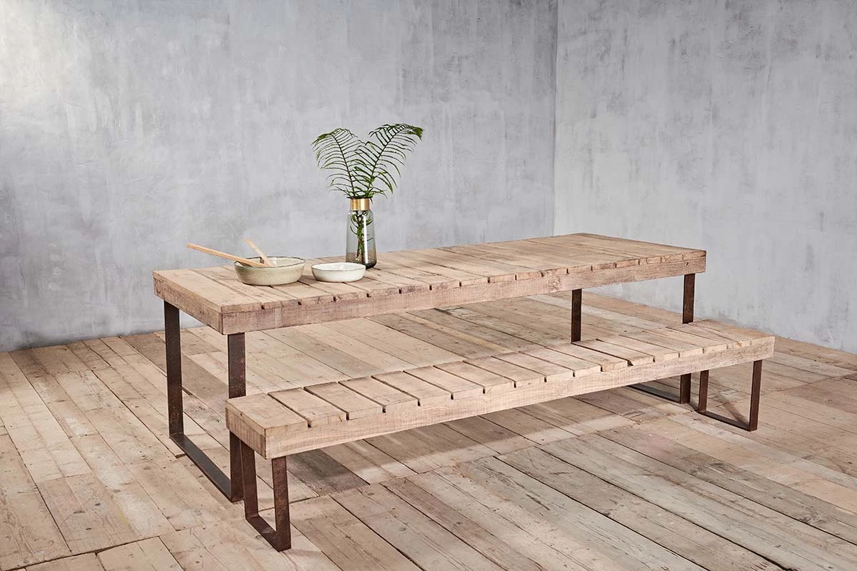 Nkuku Oso Wooden Dining Table - 220cm Kitchen & Dining Room 9 Nkuku Oso Wooden Dining Table - 220cm Kitchen & Dining Room