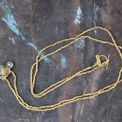 Nkuku Pandita Charm Necklace Eco-Friendly Gifts