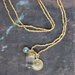 Nkuku Pandita Charm Necklace Eco-Friendly Gifts