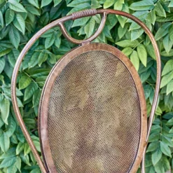 Nkuku New Arrivals Parwaha Iron Bistro Chair