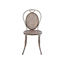 Nkuku New Arrivals Parwaha Iron Bistro Chair