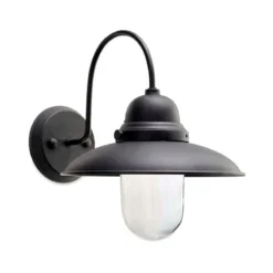 Nkuku Phena Outdoor Swan Neck Metal Wall Lamp New Arrivals