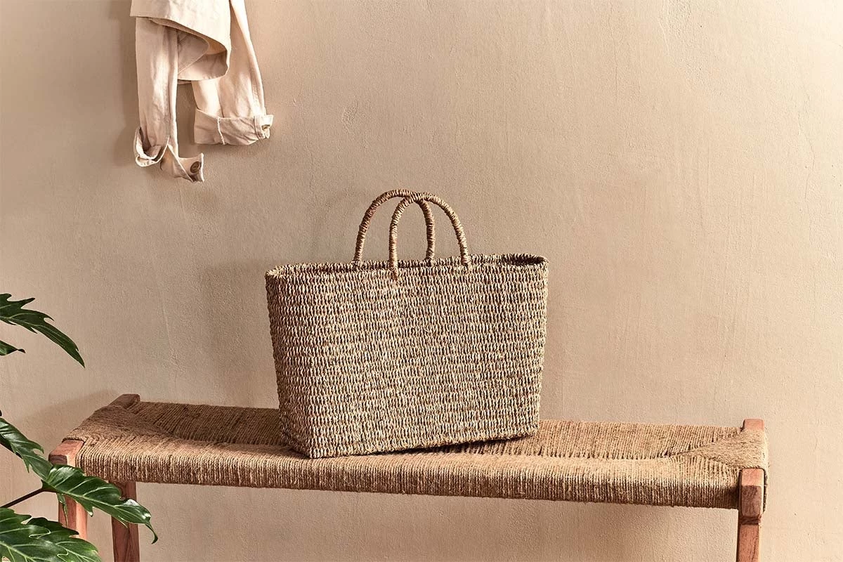 Nkuku Putlar Seagrass Basket Bag 4 Nkuku Putlar Seagrass Basket Bag