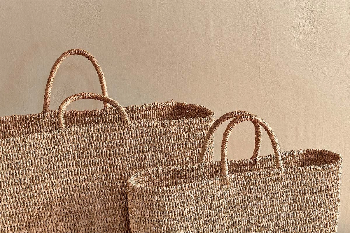 Nkuku Putlar Seagrass Basket Bag 5 Nkuku Putlar Seagrass Basket Bag