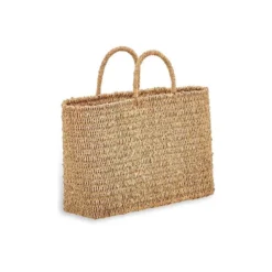 Nkuku Putlar Seagrass Basket Bag 10 Nkuku Putlar Seagrass Basket Bag