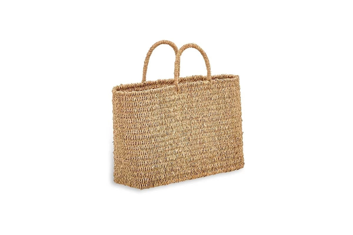 Nkuku Putlar Seagrass Basket Bag 6 Nkuku Putlar Seagrass Basket Bag