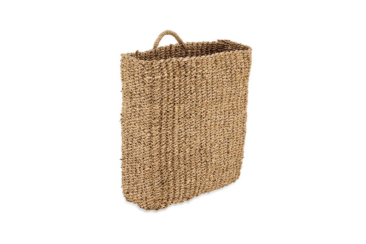 Nkuku Putlar Seagrass Wall Hung Basket 7 Nkuku Putlar Seagrass Wall Hung Basket