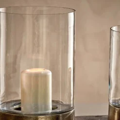 Nkuku Home Accessories Rajura Hurricane Lantern