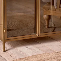 Nkuku Ranchi Iron Tall Cabinet