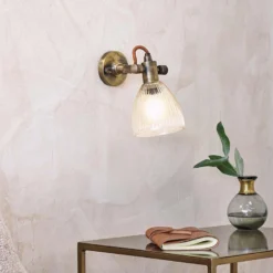 Nkuku Rarni Single Wall Light Bedroom