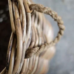 Nkuku Rattan Chunky Basket Soft Furnishings