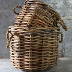 Nkuku Rattan Chunky Basket Soft Furnishings
