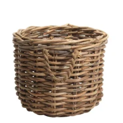 Nkuku Rattan Chunky Basket Soft Furnishings