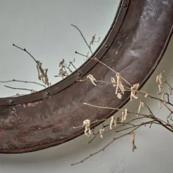 Nkuku Home Accessories Reclaimed Iron Tray Mirror