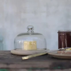 Nkuku Recycled Glass Bell Dome - Small