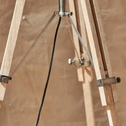 Nkuku Living Room Ronga Tripod Floor Lamp