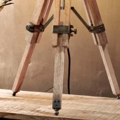 Nkuku Living Room Ronga Tripod Table Lamp