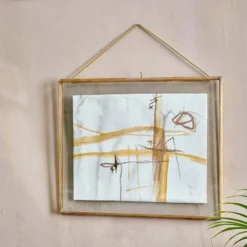 Nkuku Sambas Kiko Brass Frame - Landscape