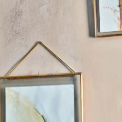 Nkuku Sambas Kiko Brass Frame - Portrait Home Accessories