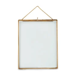 Nkuku Sambas Kiko Brass Frame - Portrait Home Accessories
