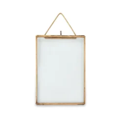 Nkuku Sambas Kiko Brass Frame - Portrait Home Accessories