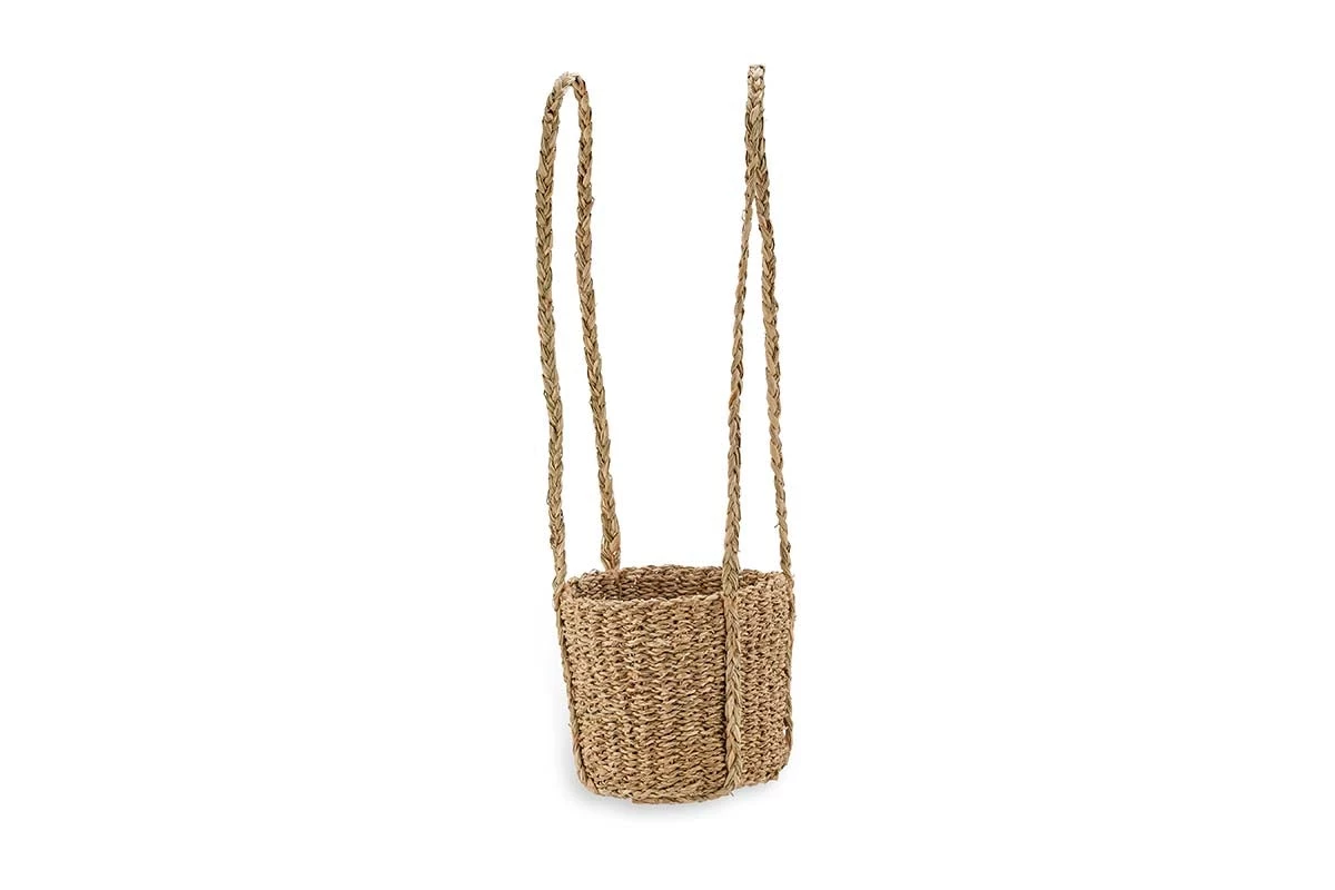 Nkuku Sangdi Seagrass Hanging Planter 7 Nkuku Sangdi Seagrass Hanging Planter