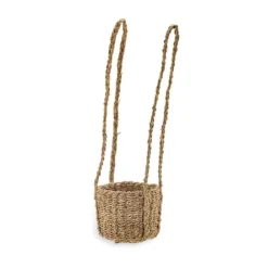 Nkuku Sangdi Seagrass Hanging Planter 10 Nkuku Sangdi Seagrass Hanging Planter