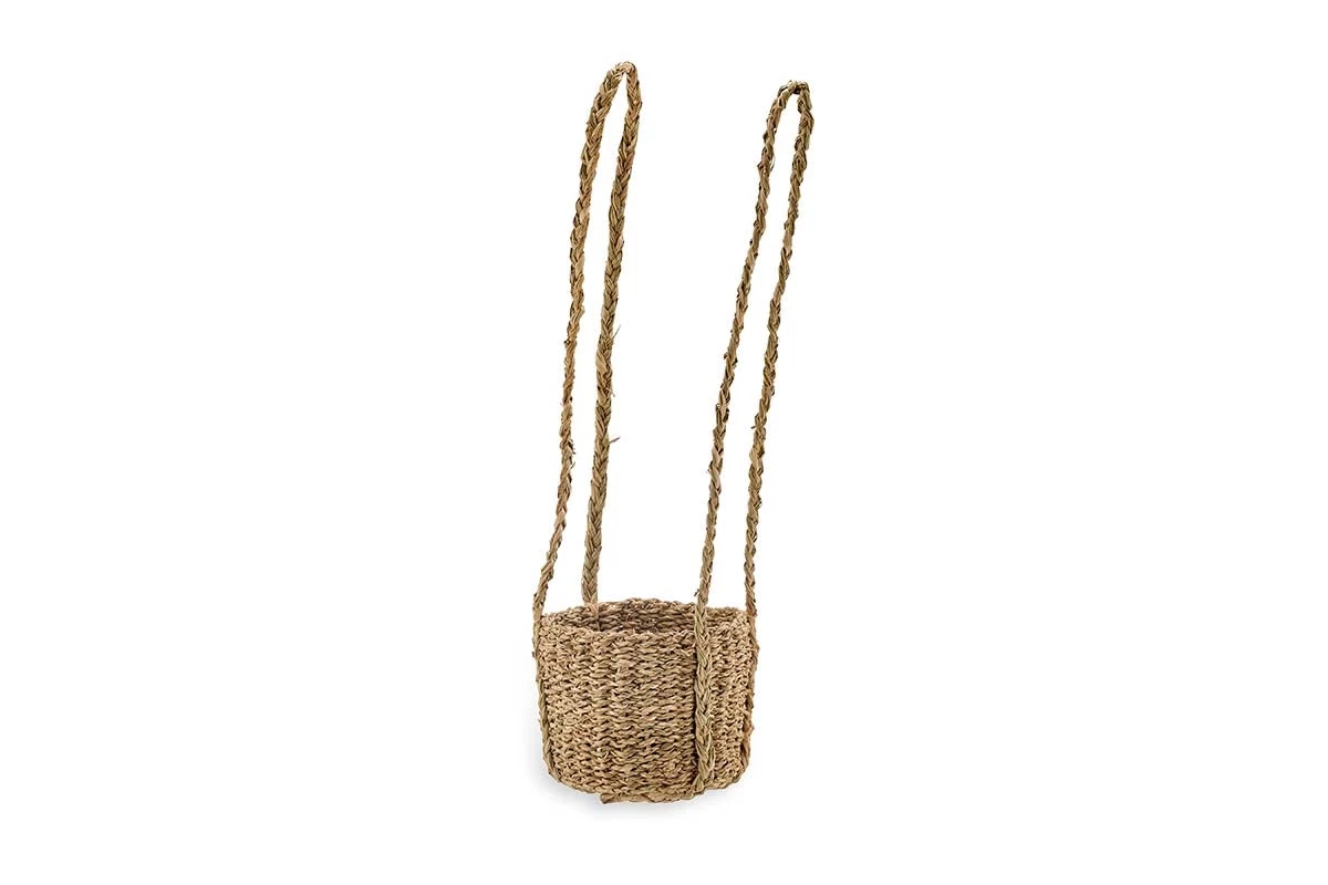 Nkuku Sangdi Seagrass Hanging Planter 6 Nkuku Sangdi Seagrass Hanging Planter