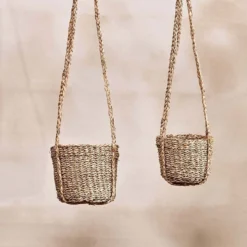 Nkuku Sangdi Seagrass Hanging Planter