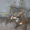 Nkuku Home Accessories Sanwi Standing Star Brass