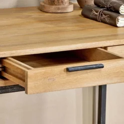 Nkuku New Arrivals Settur Mango Wood Desk