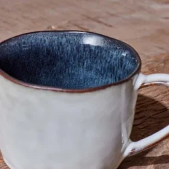 Nkuku Tableware Simi Mug - Deep Blue - Small (Set Of 2)