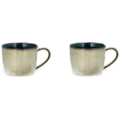 Nkuku Tableware Simi Mug - Deep Blue - Small (Set Of 2)
