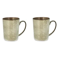 Nkuku Simi Mug - Moss Green - Large (Set Of 2)