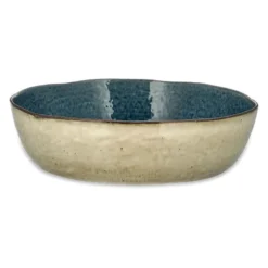 Nkuku Tableware Simi Serving Bowl - Deep Blue - Large