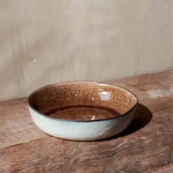Nkuku Simi Serving Bowl - Earth - Small Tableware