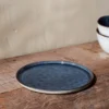 Nkuku Simi Side Plate - Deep Blue Tableware